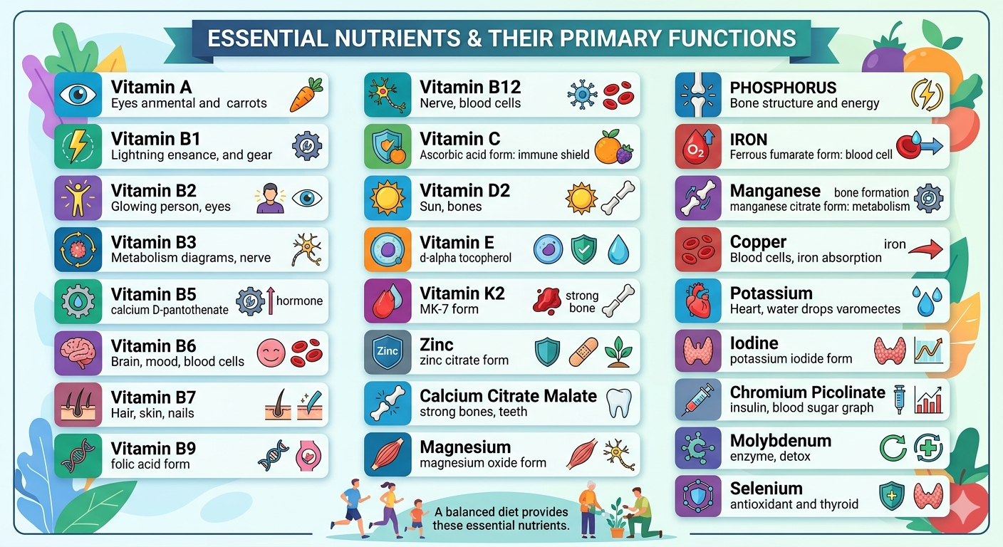 SIGMA MULTIVITAMIN TABLETS